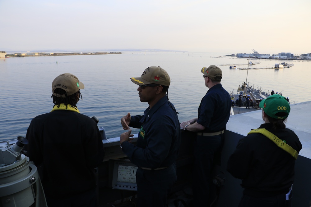 Sea &amp; Anchor | USS Fitzgerald (DDG 62)