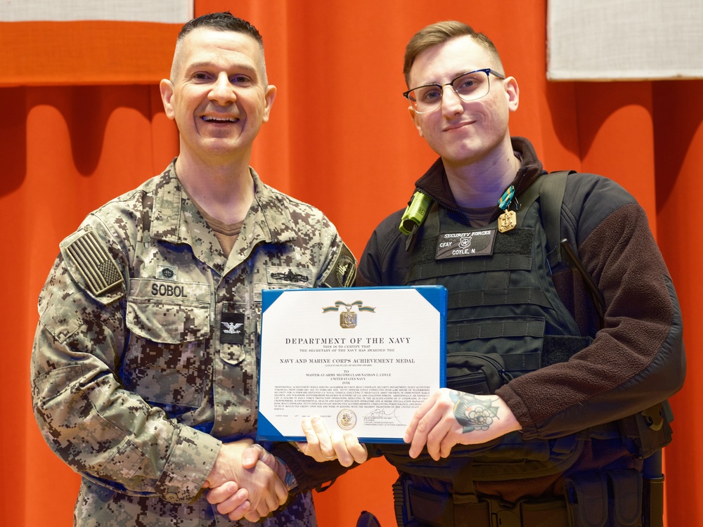 CFAY Holds Awards at Quarters