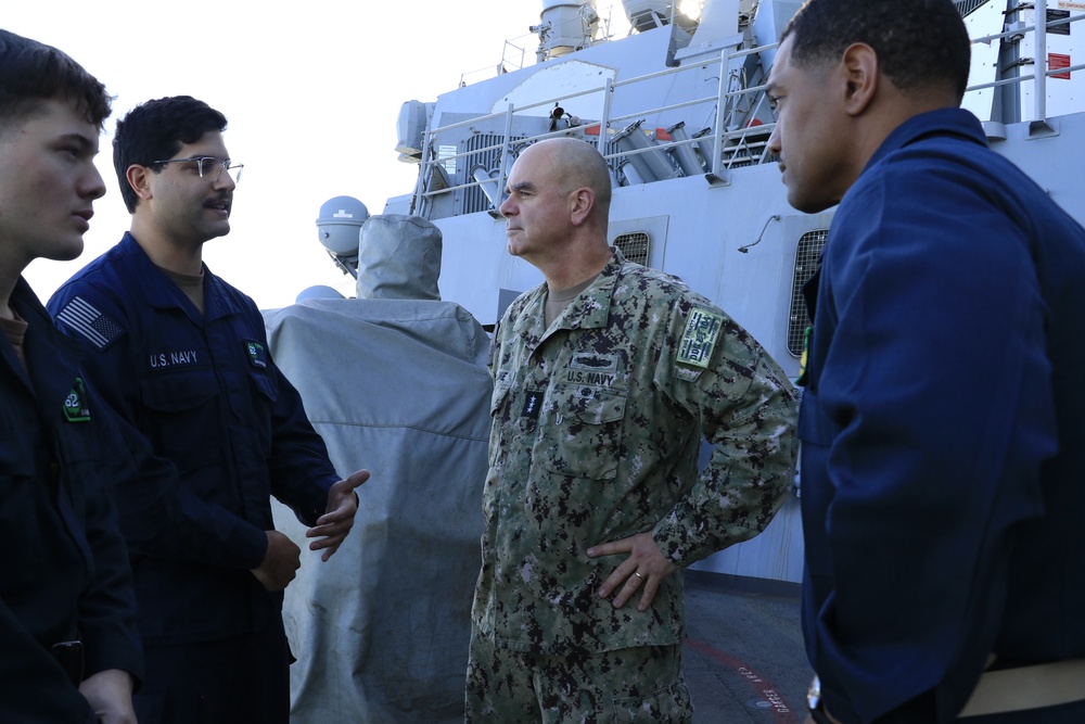 SWOBOSS visits USS Fitzgerald (DDG 62)