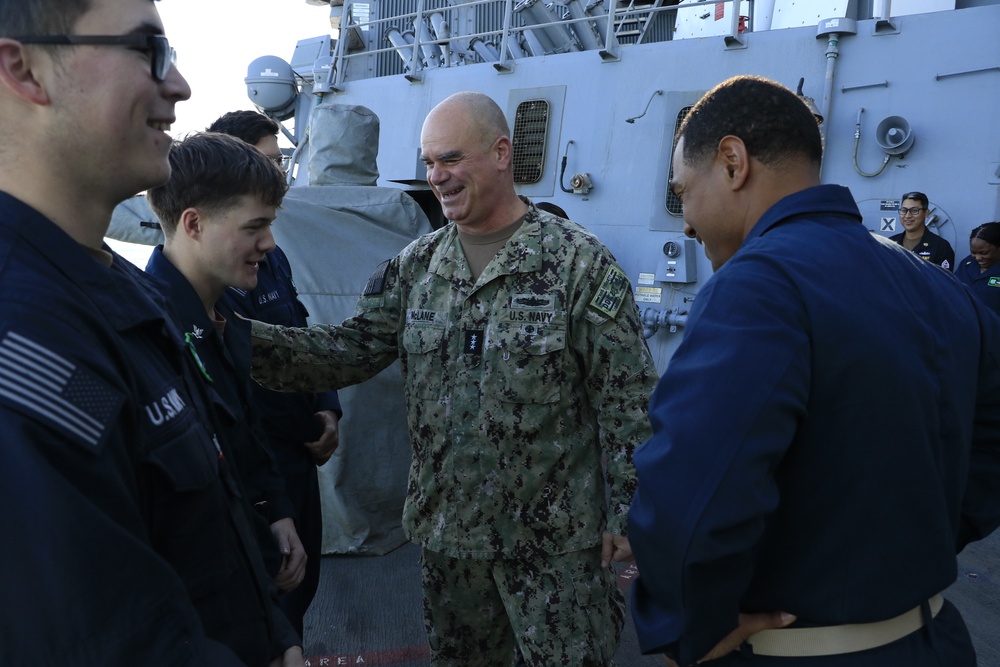 SWOBOSS visits USS Fitzgerald (DDG 62)