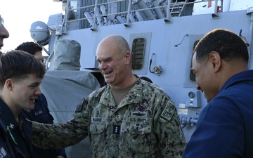 SWOBOSS visits USS Fitzgerald (DDG 62)