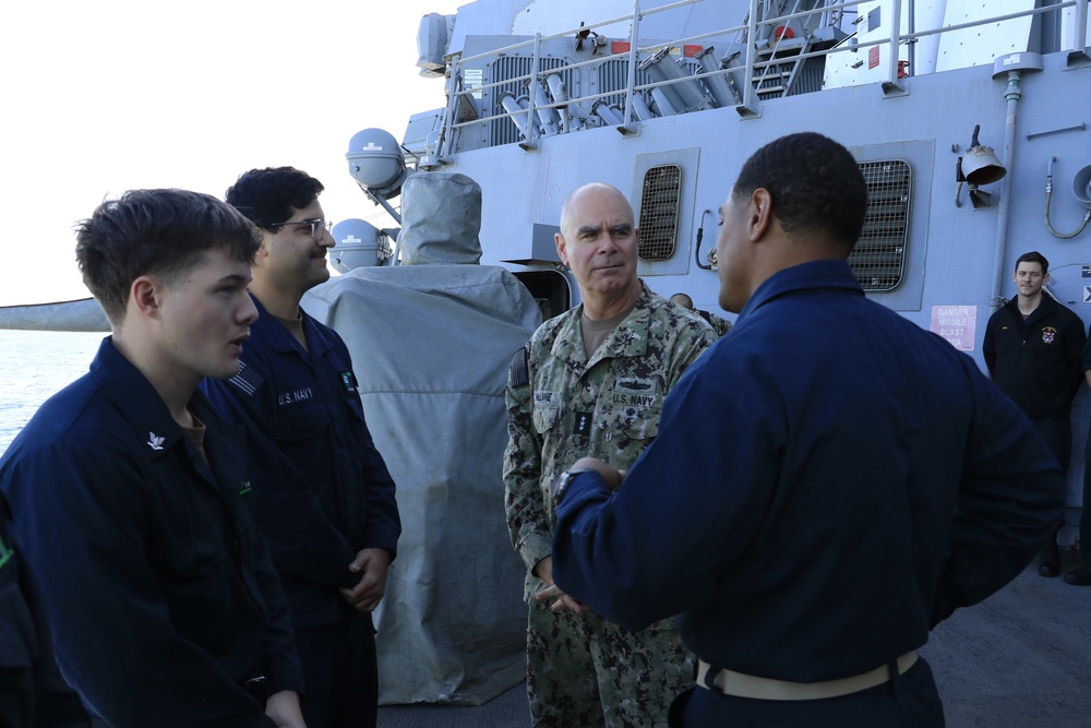 SWOBOSS visits USS Fitzgerald (DDG 62)