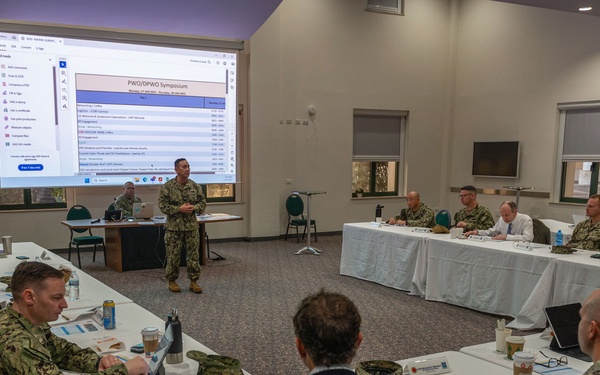 NAVFAC EURAFCENT hosts a PWO/DPWOs Symposium