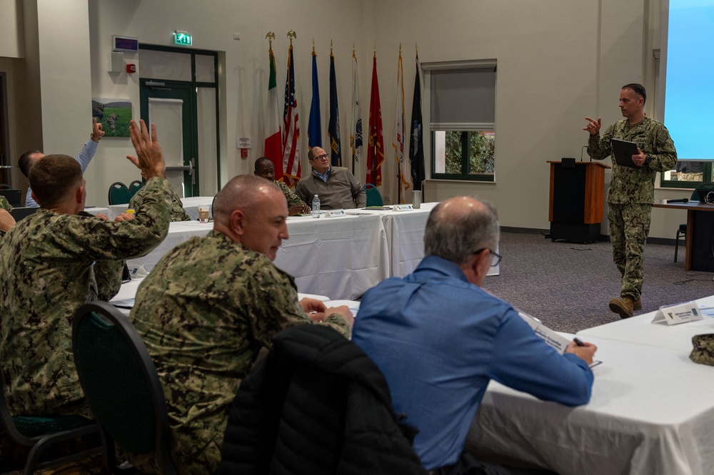 NAVFAC EURAFCENT hosts a PWO/DPWOs Symposium