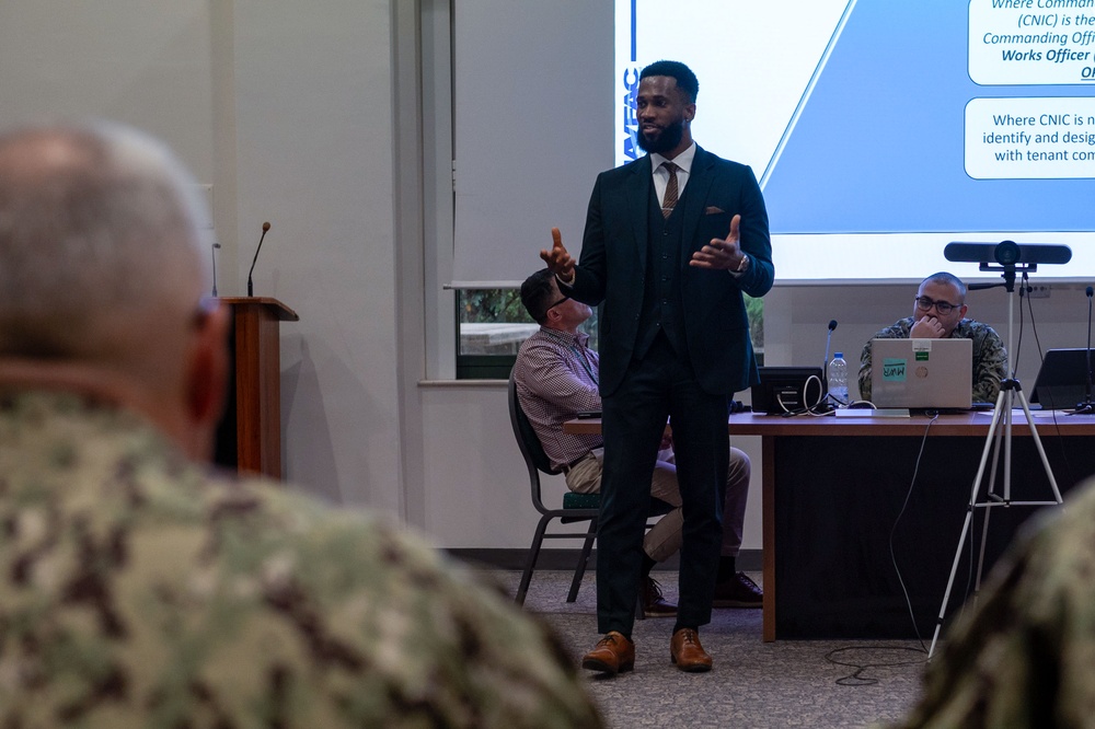 NAVFAC EURAFCENT hosts a PWO/DPWOs Symposium