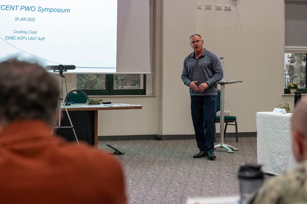 NAVFAC EURAFCENT hosts a PWO/DPWOs Symposium