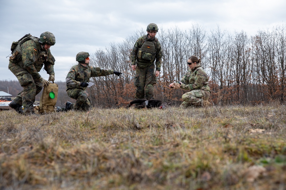 Multinational Kosovo Force 34 soldiers conduct K9 TCCC Course