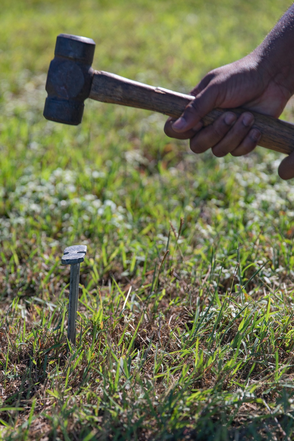 U.S. Marines establish radio communications from Tinian