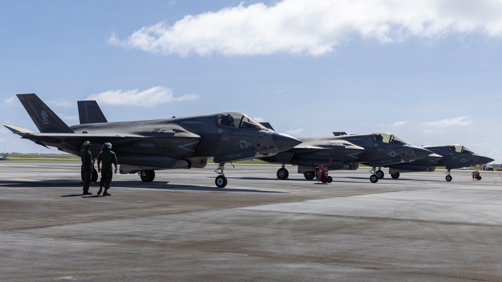 Marine F-35Bs operate out of Guam