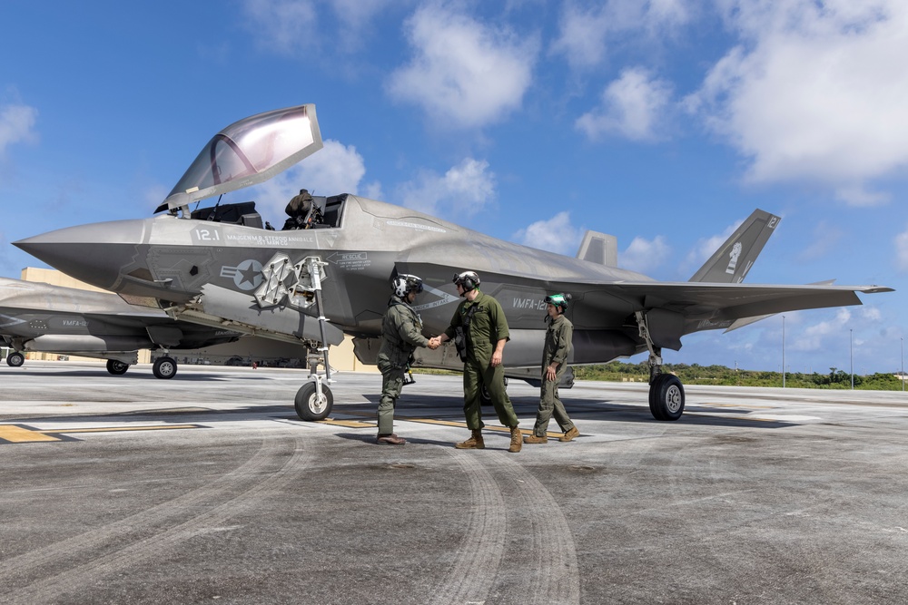 Marine F-35Bs operate out of Guam