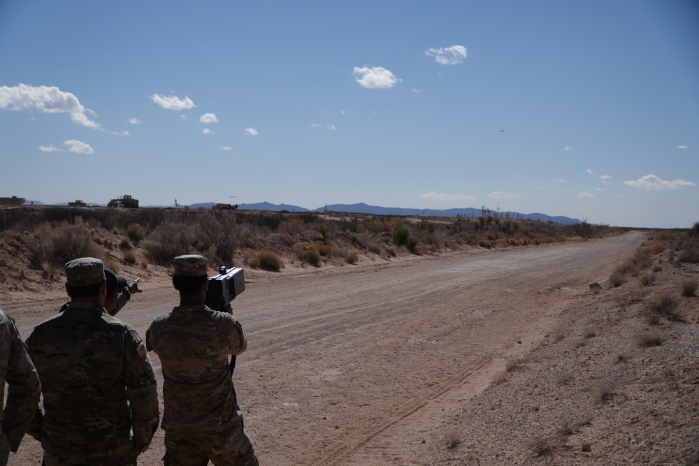 1st Armored Division Soldiers Conduct Counter UAS Training