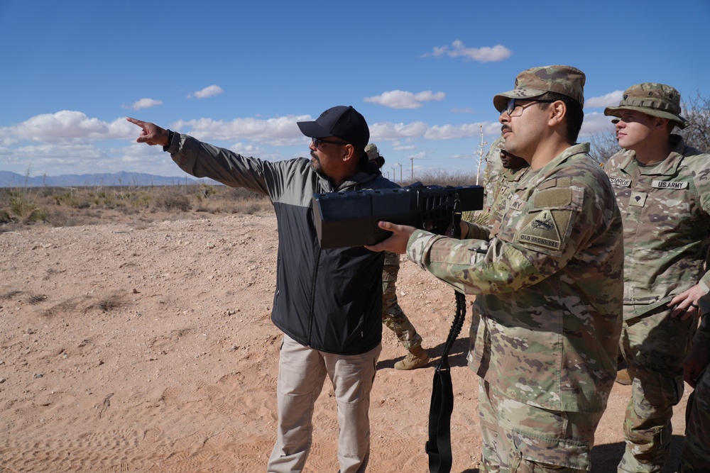 1st Armored Division Soldiers Conduct Counter UAS Training