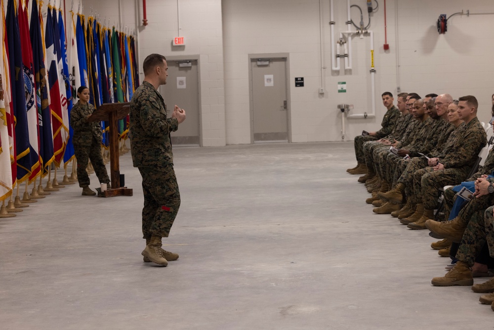 2nd Distribution Support Battalion Relief and Appointment