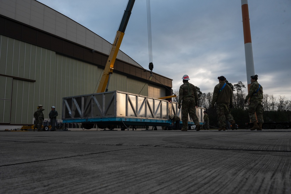 Second C130 wing replacement delivery at RAB