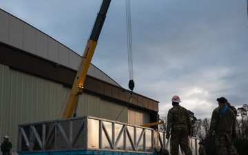 Second C130 wing replacement delivery at RAB