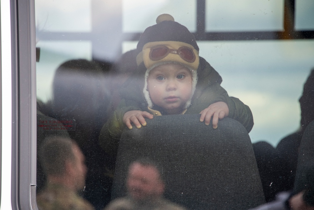 The Long Wait Ends: PA Air National Guardsmen Reunite with Family after Deployment