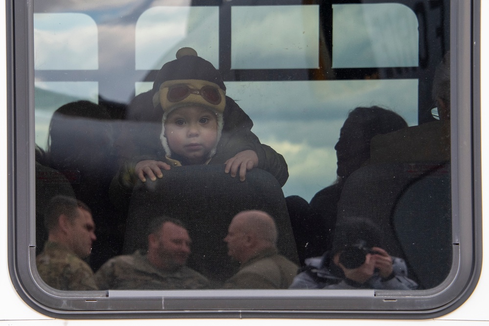 The Long Wait Ends: PA Air National Guardsmen Reunite with Family after Deployment