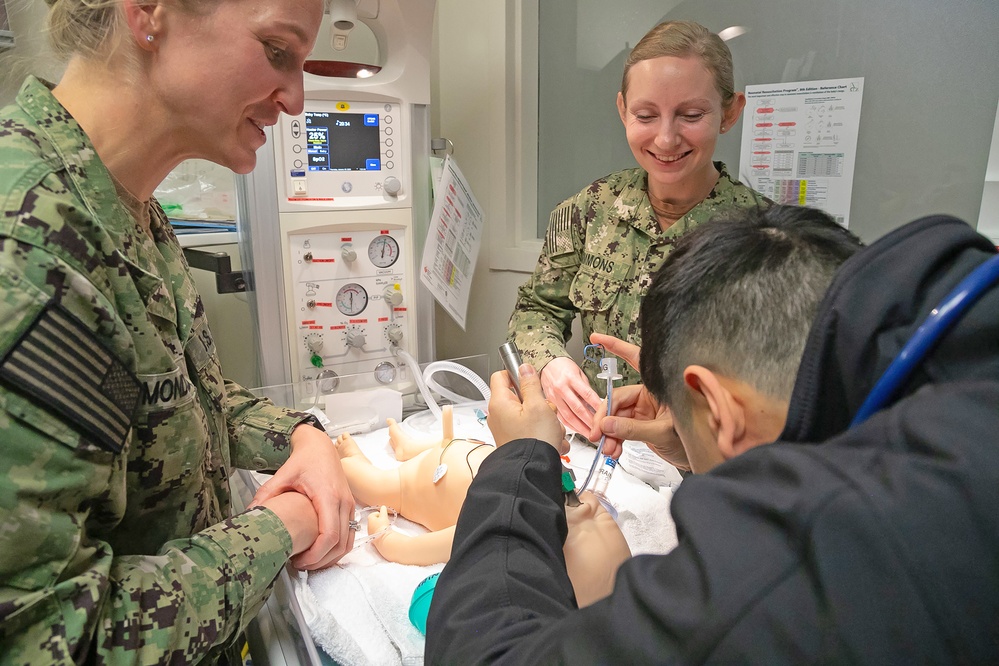 NRP training held for Naval Hospital Jacksonville staff