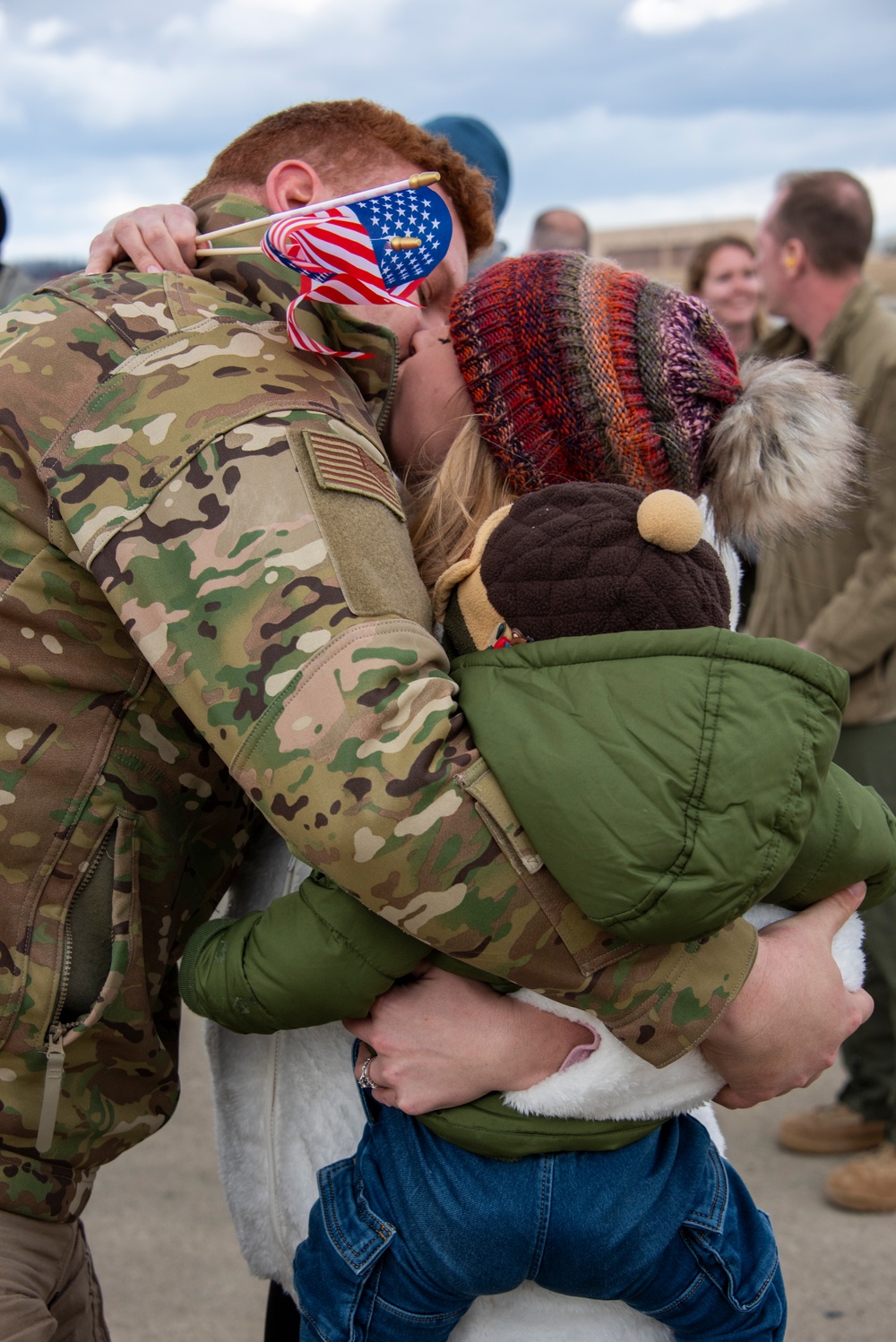 The Long Wait Ends: PA Air National Guardsmen Reunite with Family after Deployment