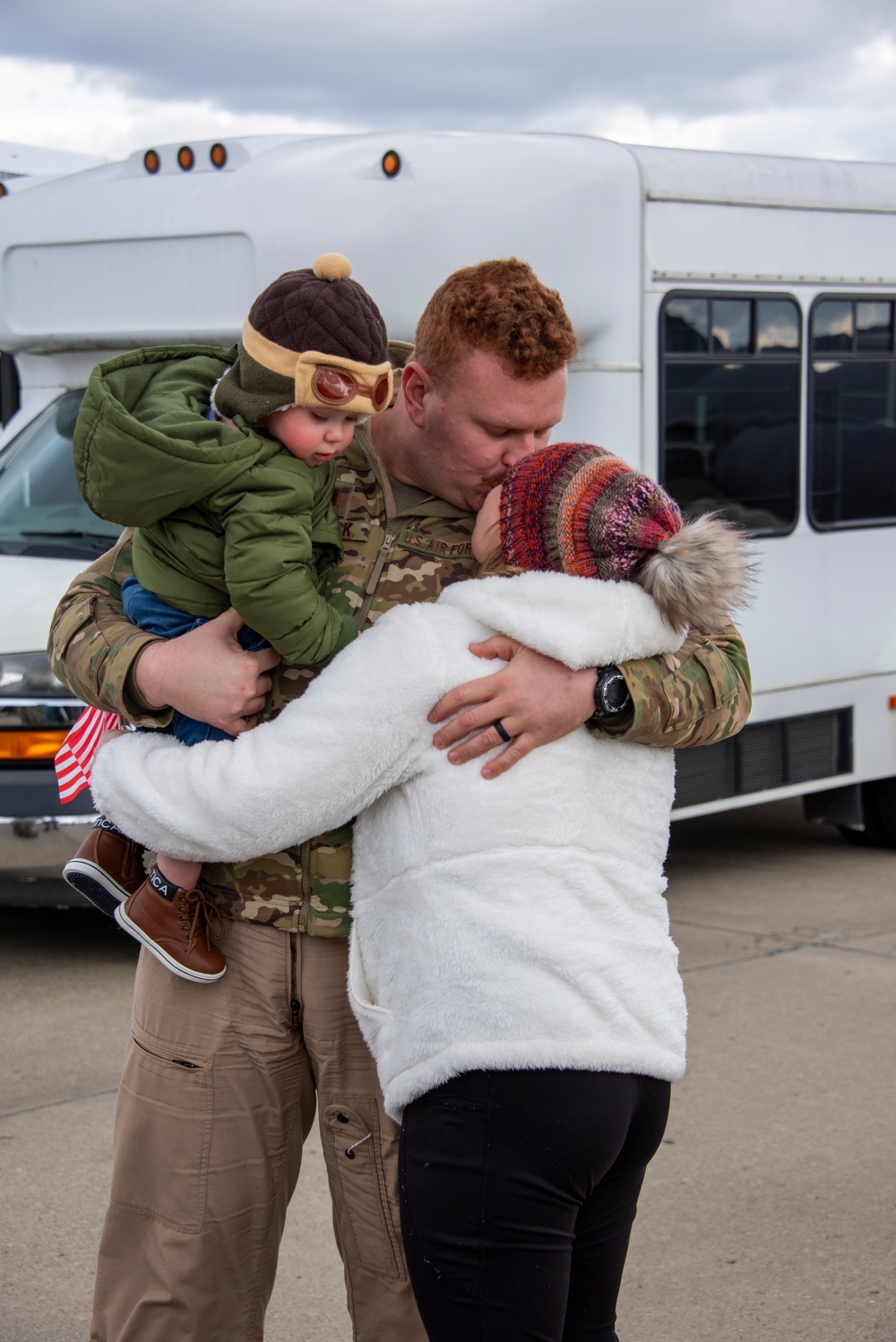 The Long Wait Ends: PA Air National Guardsmen Reunite with Family after Deployment