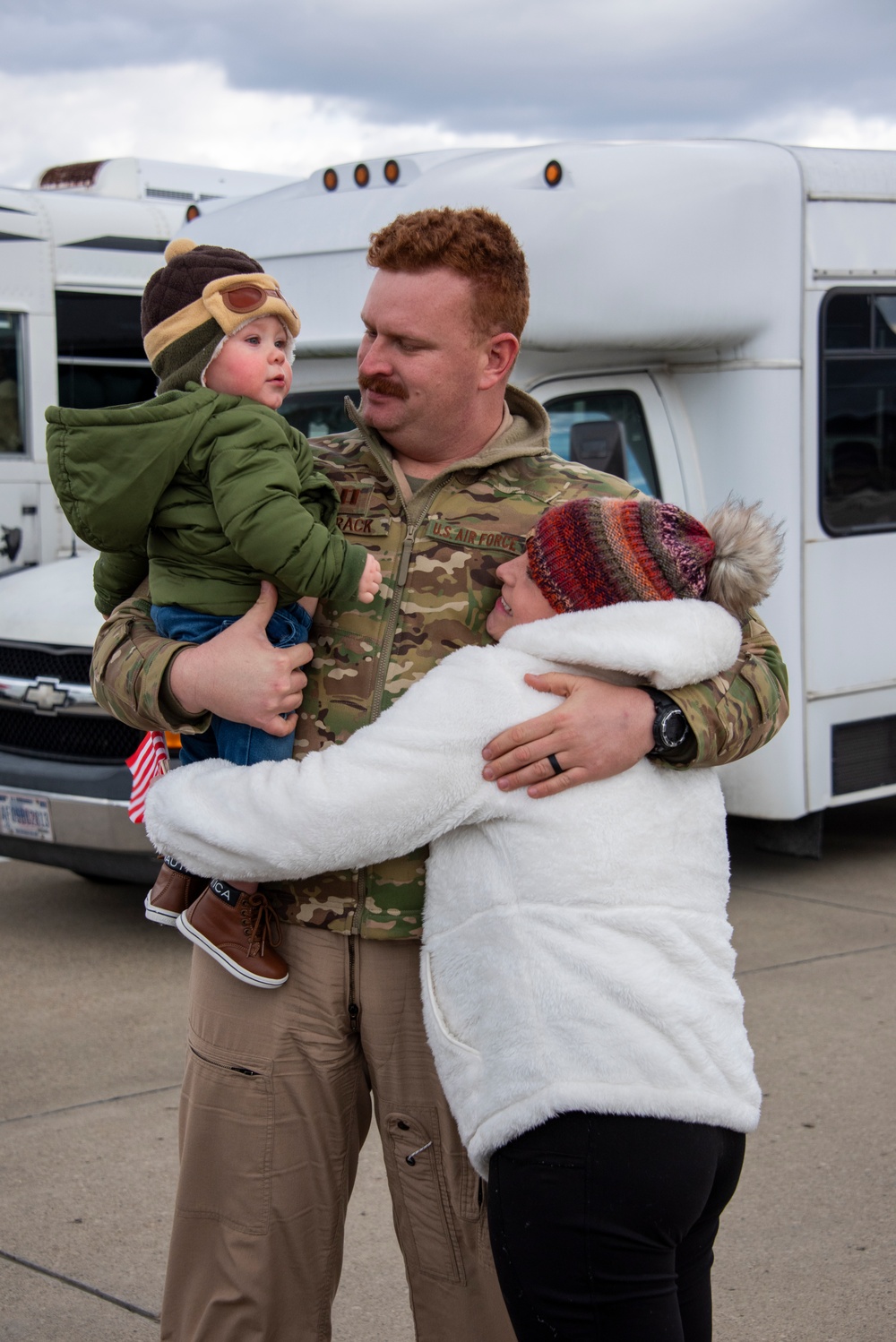 The Long Wait Ends: PA Air National Guardsmen Reunite with Family after Deployment