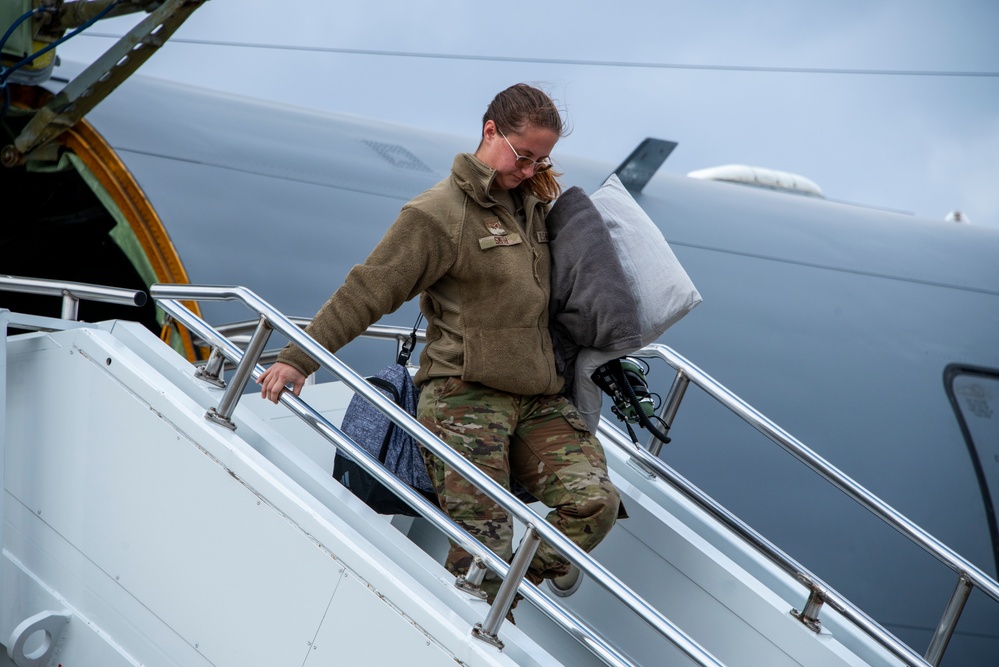 The Long Wait Ends: PA Air National Guardsmen Reunite with Family after Deployment