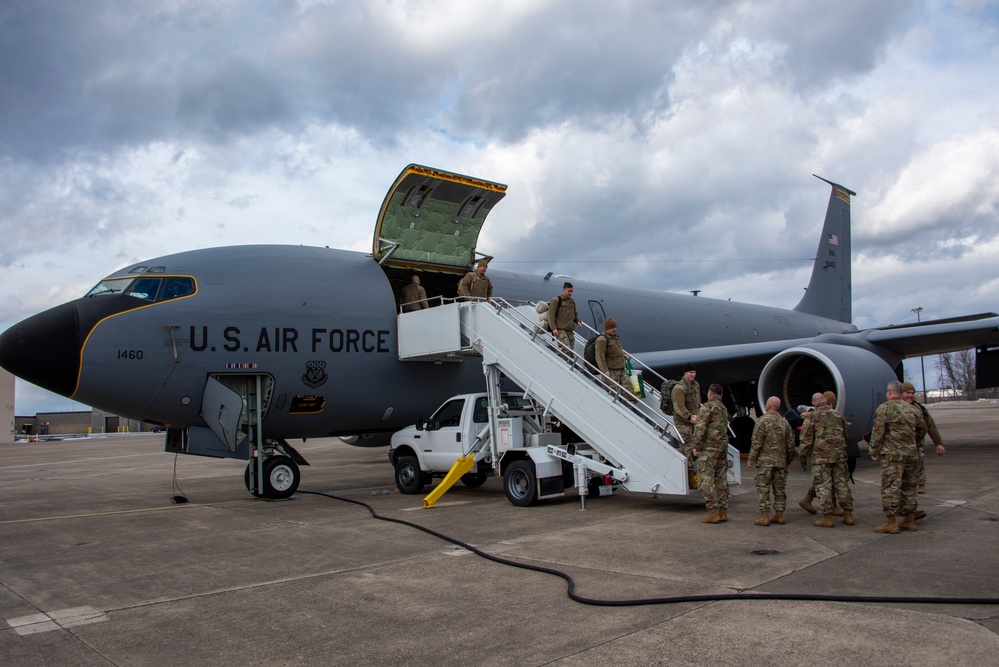 The Long Wait Ends: PA Air National Guardsmen Reunite with Family after Deployment