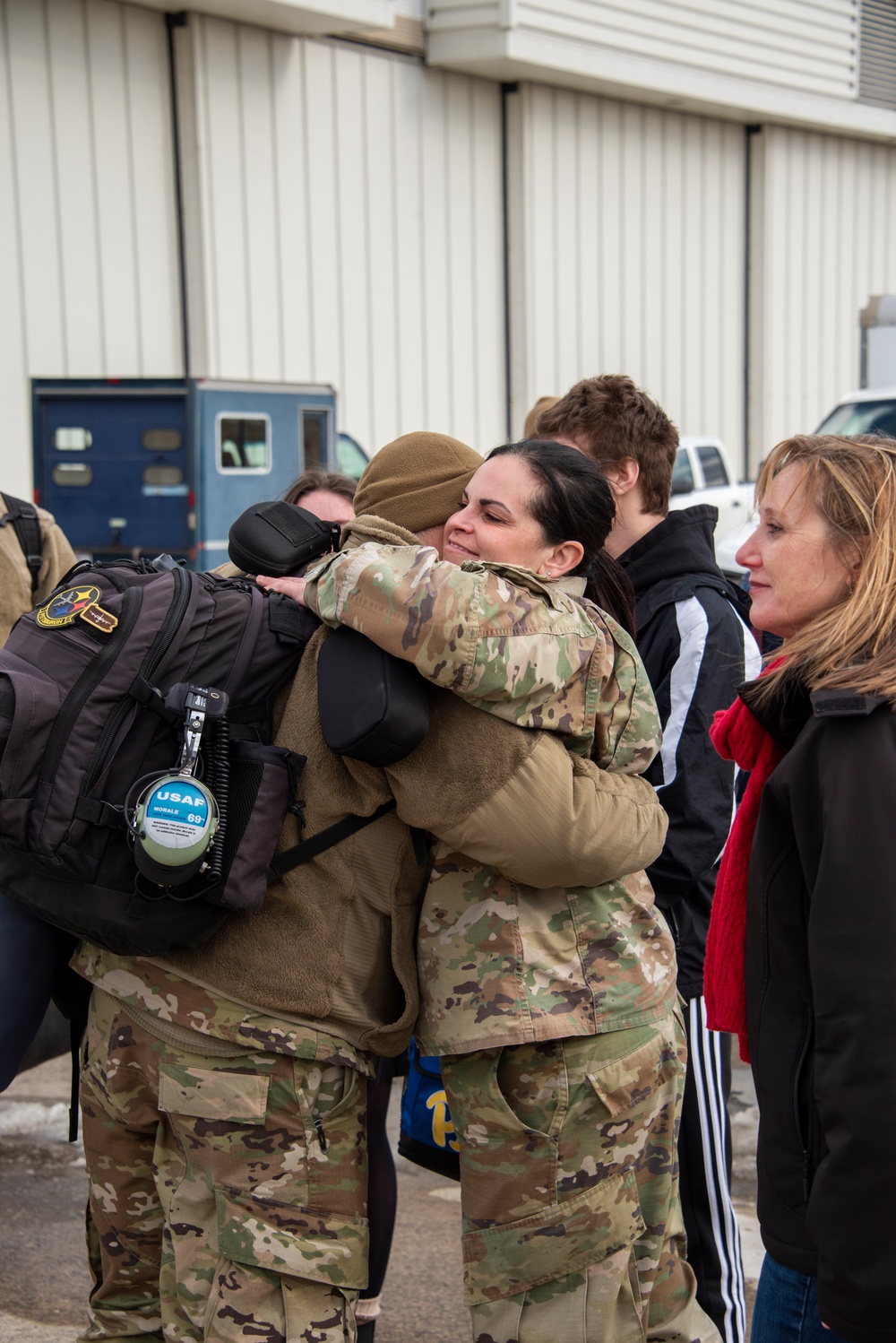 The Long Wait Ends: PA Air National Guardsmen Reunite with Family after Deployment