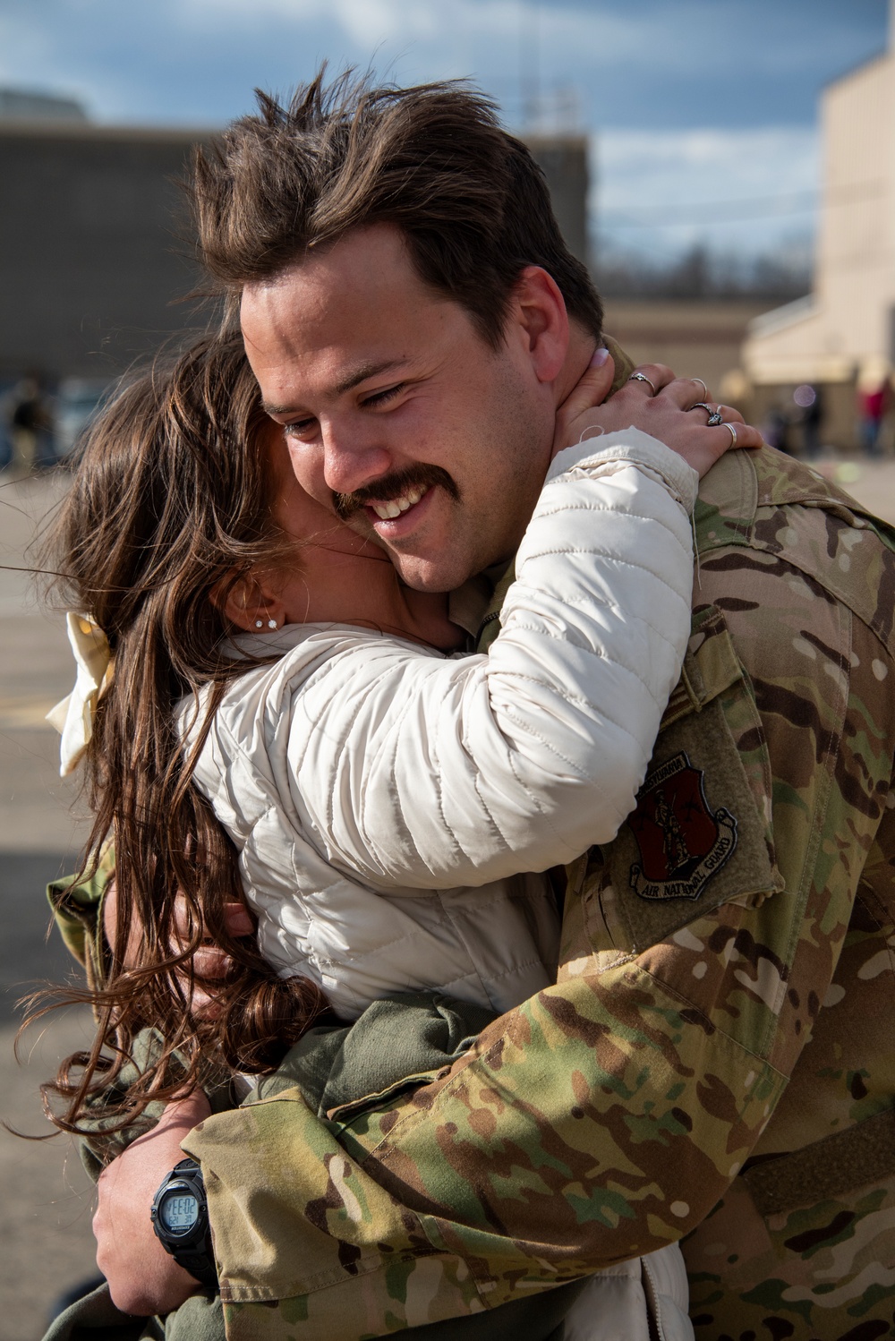 The Long Wait Ends: PA Air National Guardsmen Reunite with Family after Deployment