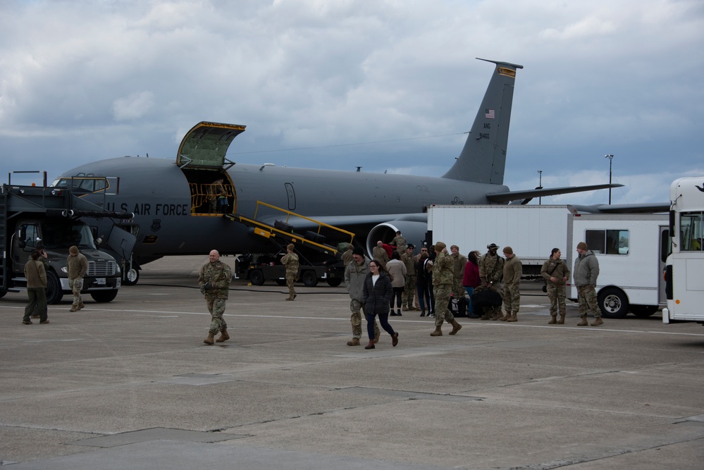 The Long Wait Ends: PA Air National Guardsmen Reunite with Family after Deployment