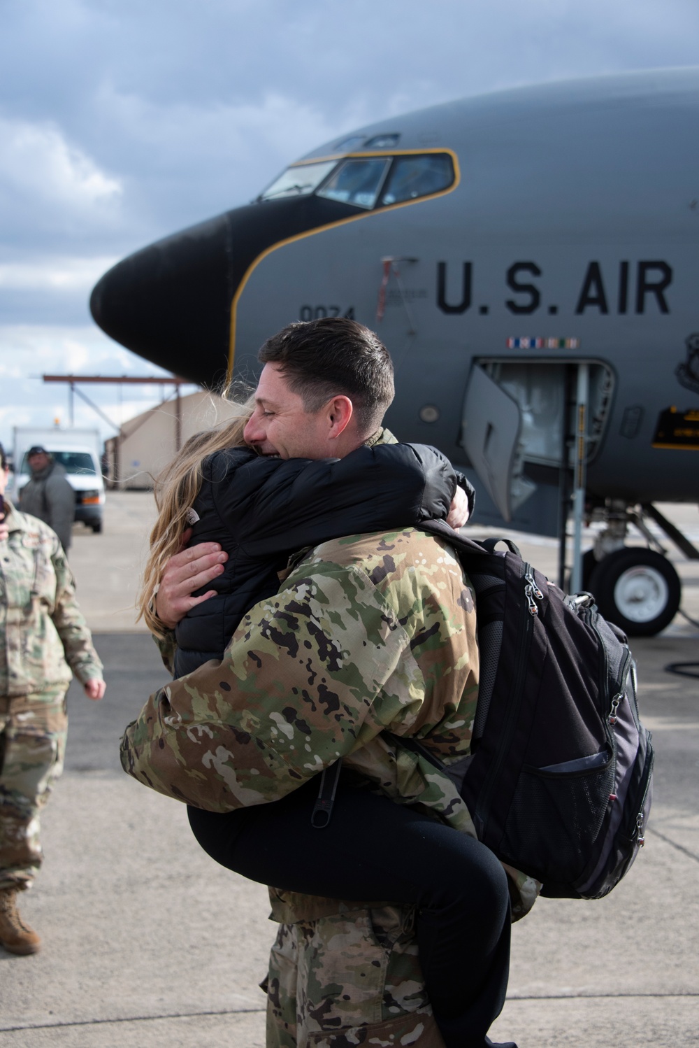 The Long Wait Ends: PA Air National Guardsmen Reunite with Family after Deployment