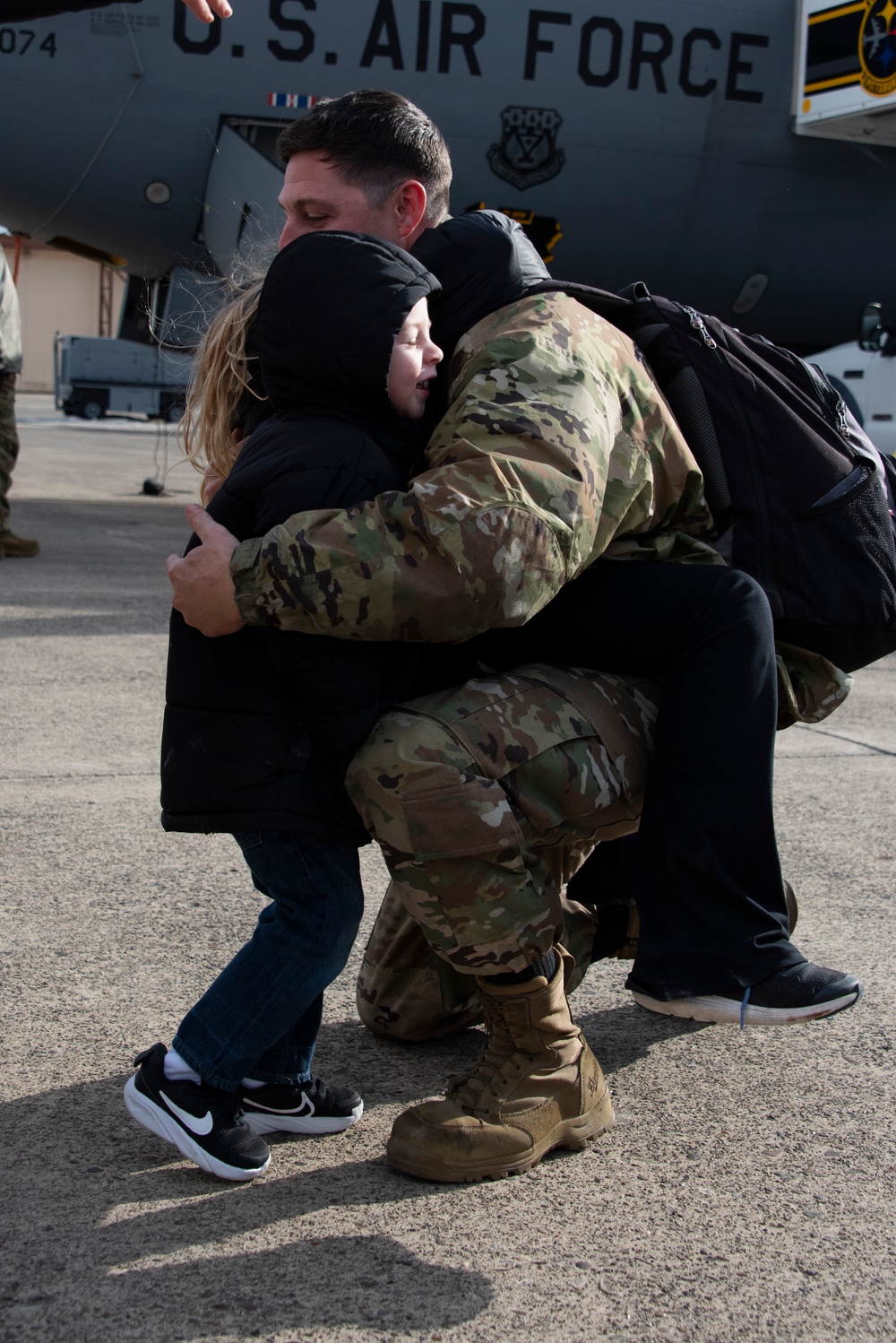 The Long Wait Ends: PA Air National Guardsmen Reunite with Family after Deployment