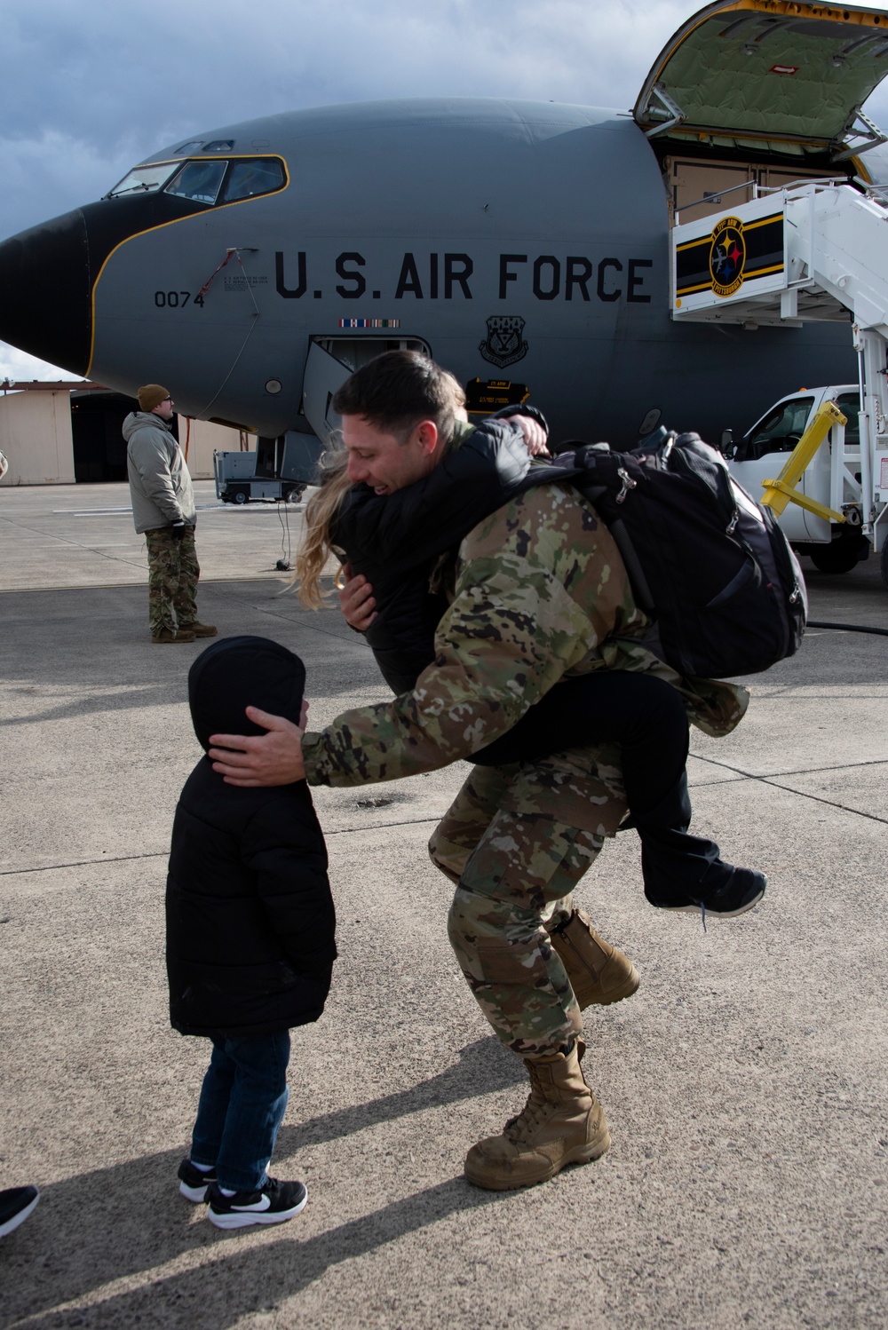 The Long Wait Ends: PA Air National Guardsmen Reunite with Family after Deployment