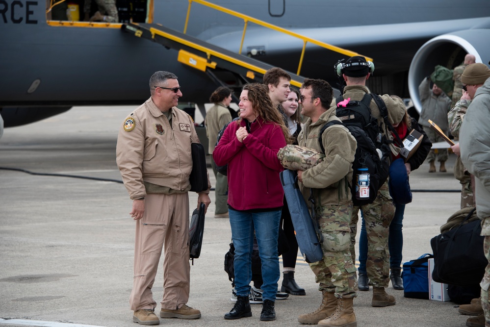 The Long Wait Ends: PA Air National Guardsmen Reunite with Family after Deployment