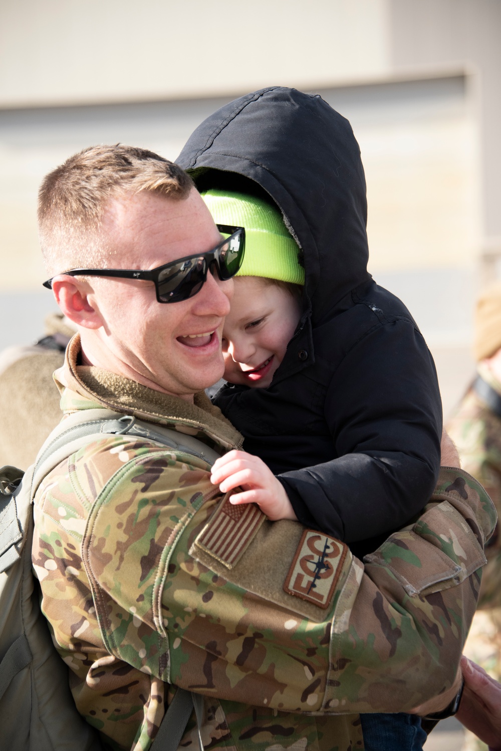 The Long Wait Ends: PA Air National Guardsmen Reunite with Family after Deployment