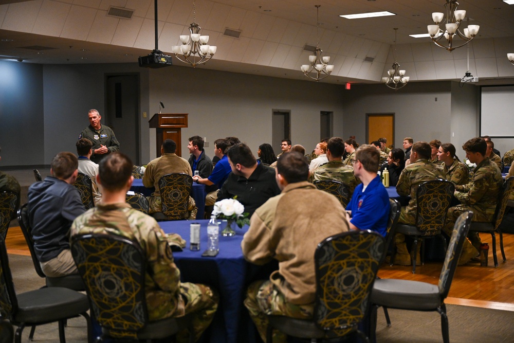 Louisiana Tech University ROTC cadets visit LRAFB