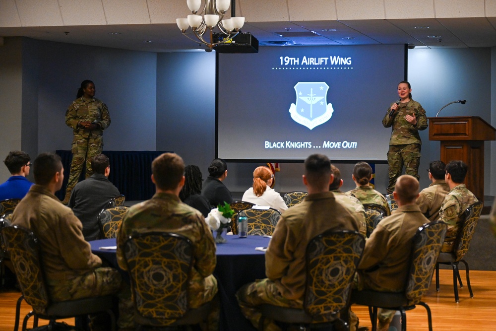 Louisiana Tech University ROTC cadets visit LRAFB