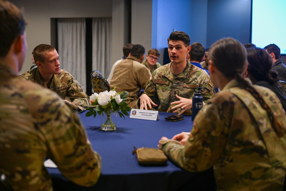 Louisiana Tech University ROTC cadets visit LRAFB