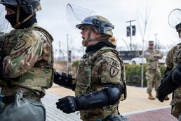 Teamwork Makes the Dream Work: Indiana Guardsmen Support Presidential Inauguration
