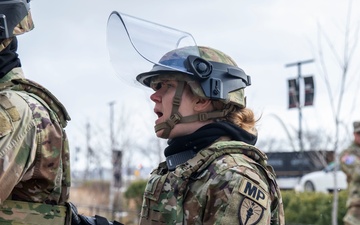 Teamwork Makes the Dream Work: Indiana Guardsmen Support Presidential Inauguration