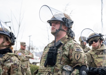 Teamwork Makes the Dream Work: Indiana Guardsmen Support Presidential Inauguration