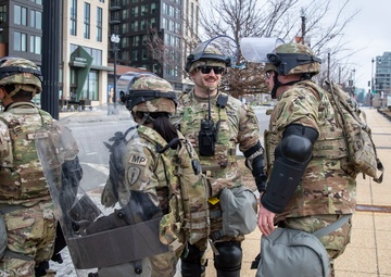 Teamwork Makes the Dream Work: Indiana Guardsmen Support Presidential Inauguration