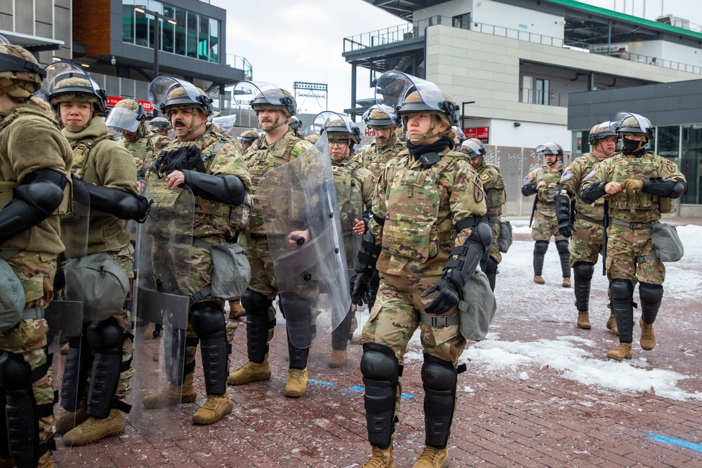 Teamwork Makes the Dream Work: Indiana Guardsmen Support Presidential Inauguration