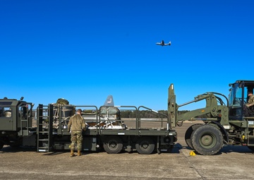 Louisiana Tech University ROTC cadets visit LRAFB