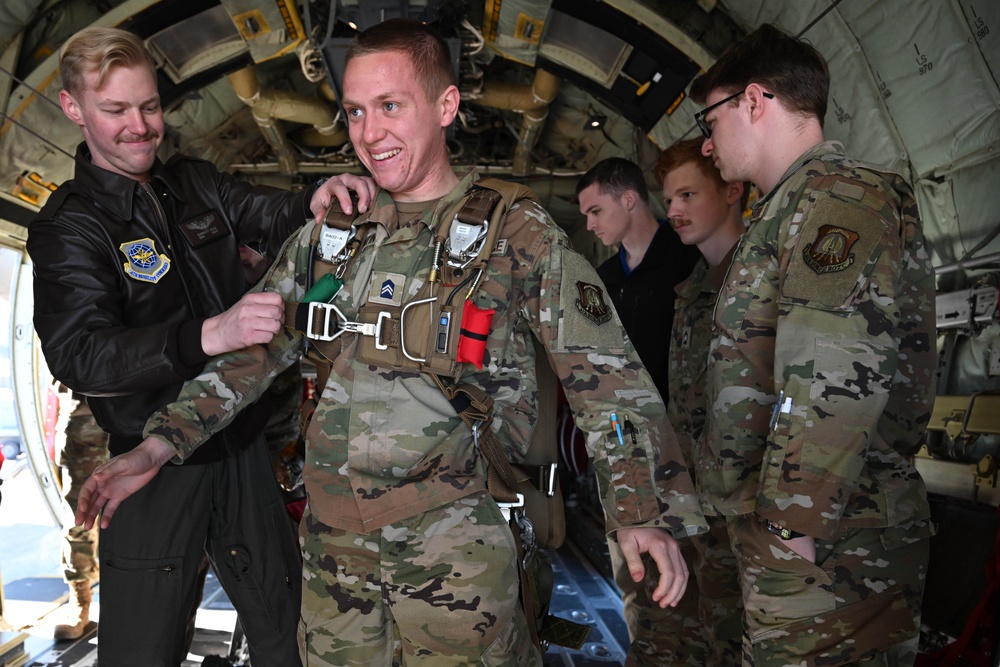 Louisiana Tech University ROTC cadets visit LRAFB