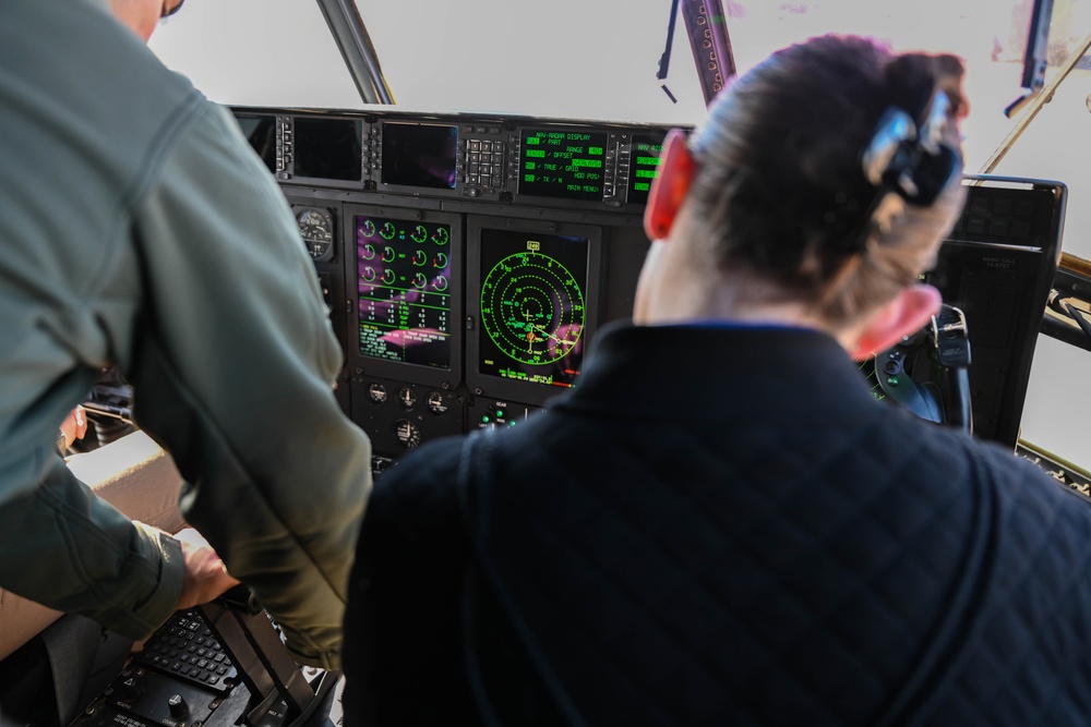 Louisiana Tech University ROTC cadets visit LRAFB