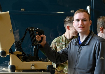 Louisiana Tech University ROTC cadets visit LRAFB