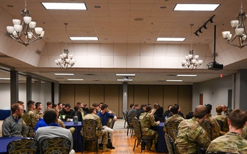 Louisiana Tech University ROTC cadets visit LRAFB