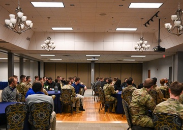Louisiana Tech University ROTC cadets visit LRAFB