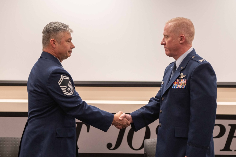 Flight engineer promoted to Chief